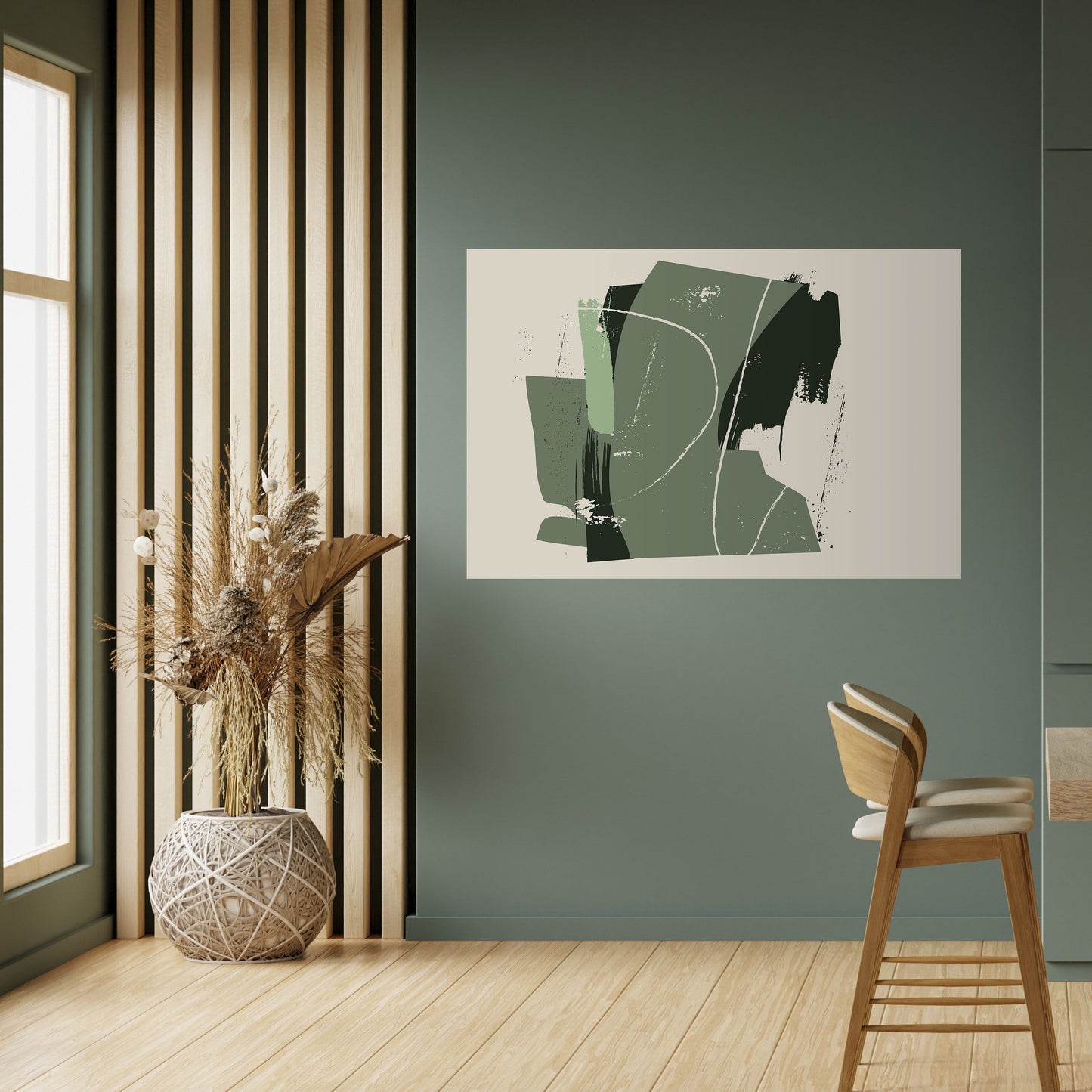 Poster orizzontale staccabile e attaccabile EVERGREEN ESCAPE