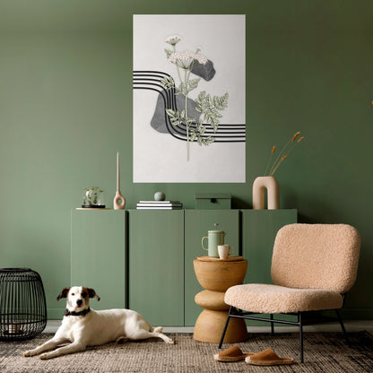 Poster verticale staccabile e attaccabile HERACLEUM ARRAY