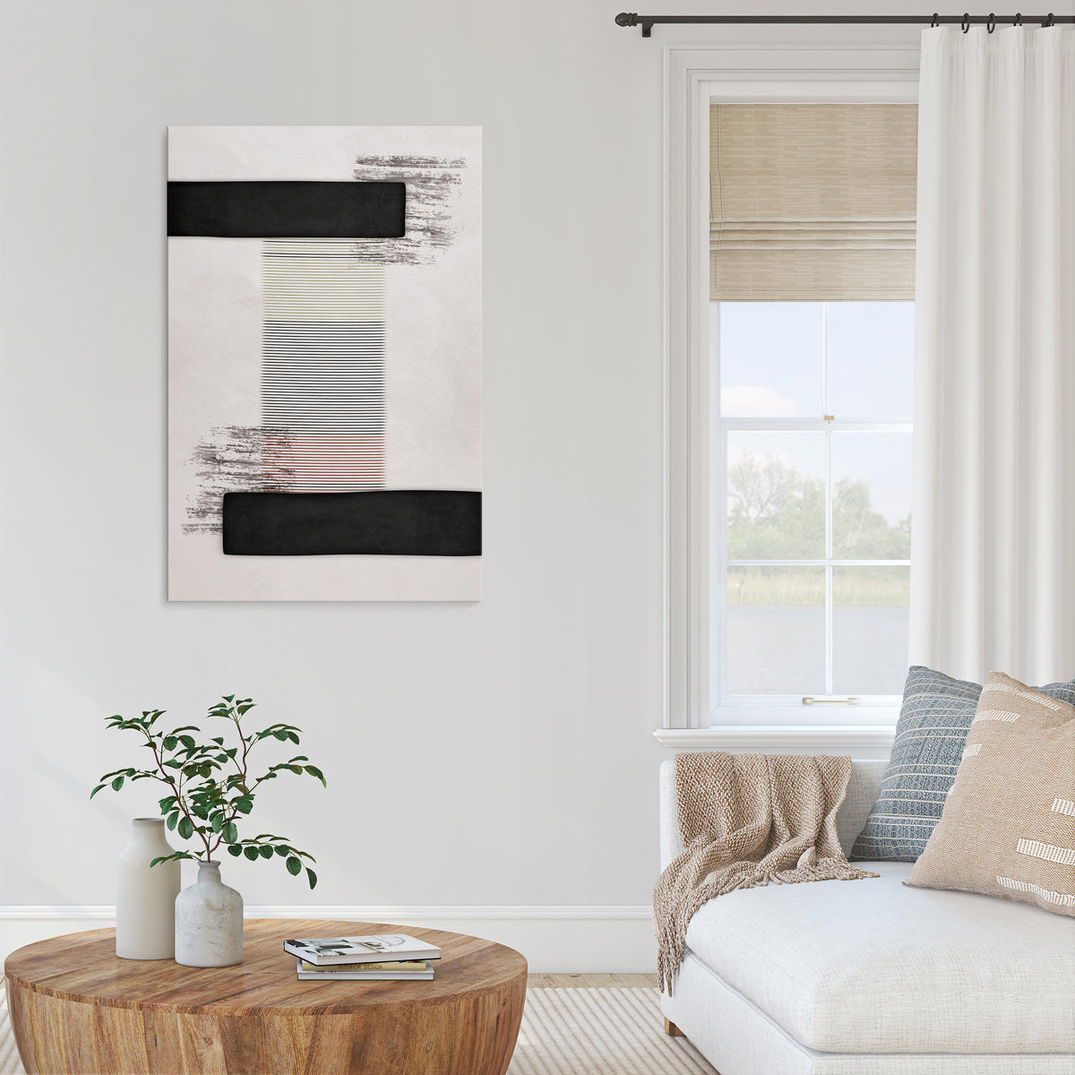 OBDYDIAN PRELUDE Vertical Canvas Print