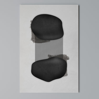 BLACK OVERTURE Stampa su Tela Verticale
