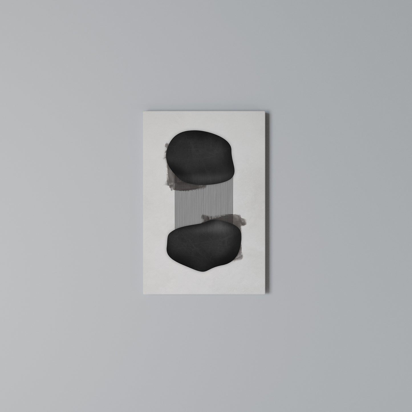 BLACK OVERTURE Stampa su Tela Verticale