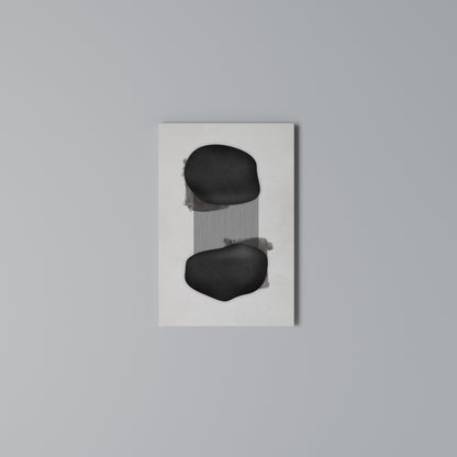 BLACK OVERTURE Stampa su Tela Verticale