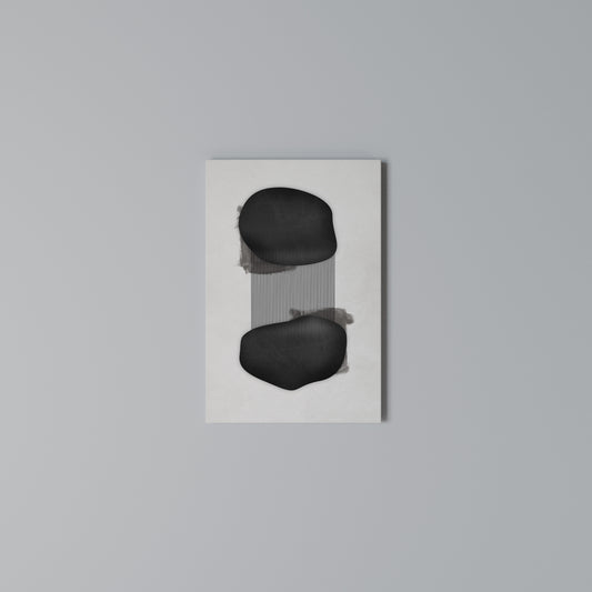 BLACK OVERTURE Stampa su Tela Verticale