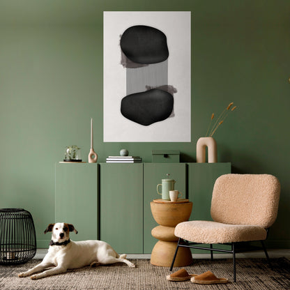 Poster verticale staccabile e attaccabile BLACK OUVERTURE