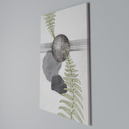 FERN MELANCHOLY Stampa su Tela Verticale