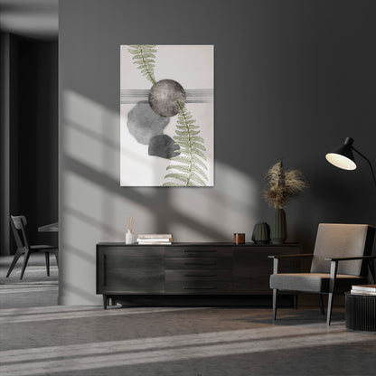 FERN MELANCHOLY Stampa su tela verticale
