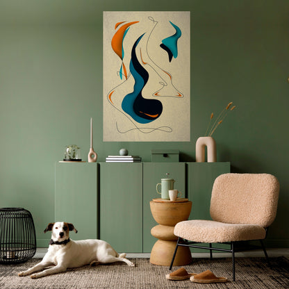 DREAMY DAZE Poster verticale staccabile e attaccabile