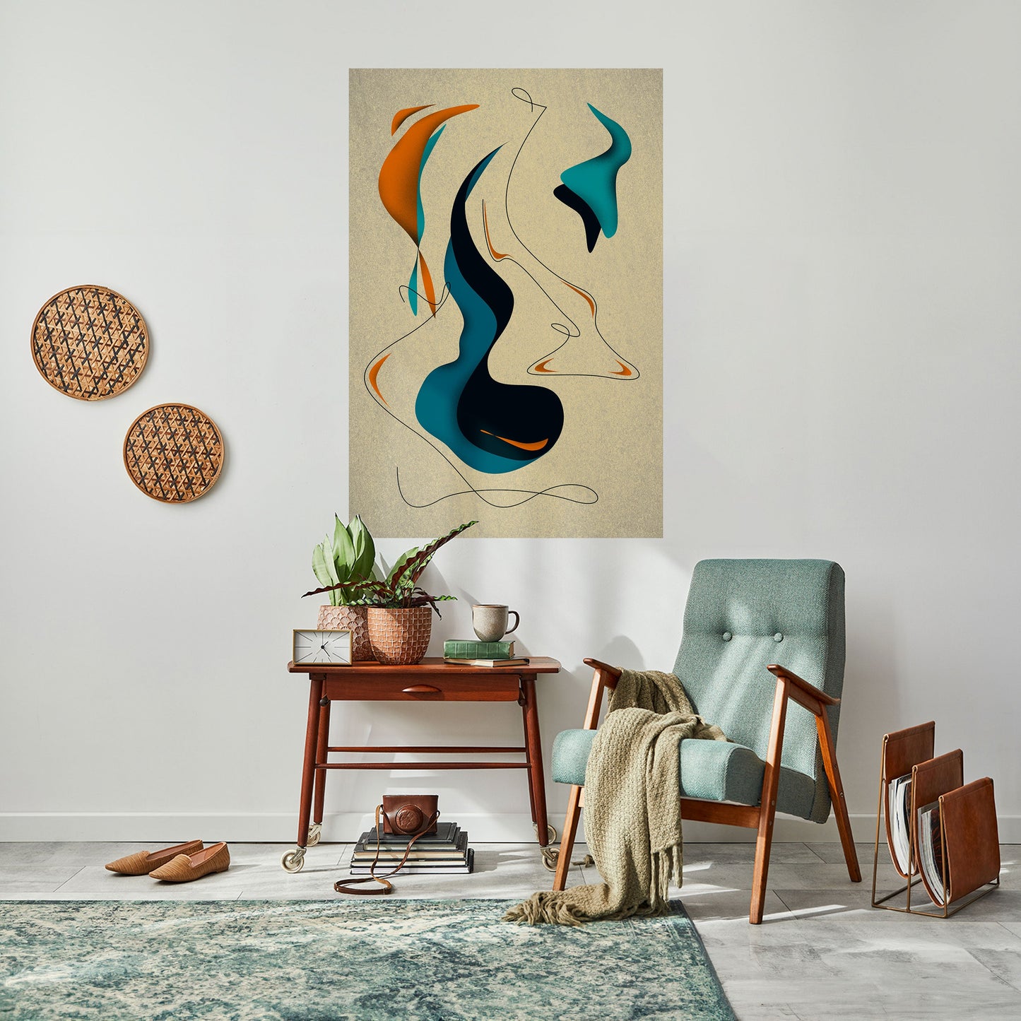 DREAMY DAZE Poster verticale staccabile e attaccabile