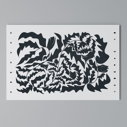 ETHEREAL ORNAMENT Stampa su tela orizzontale