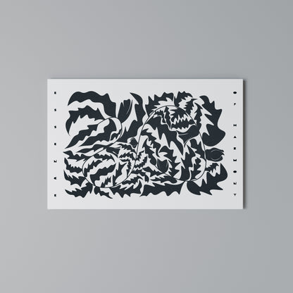 ETHEREAL ORNAMENT Stampa su tela orizzontale