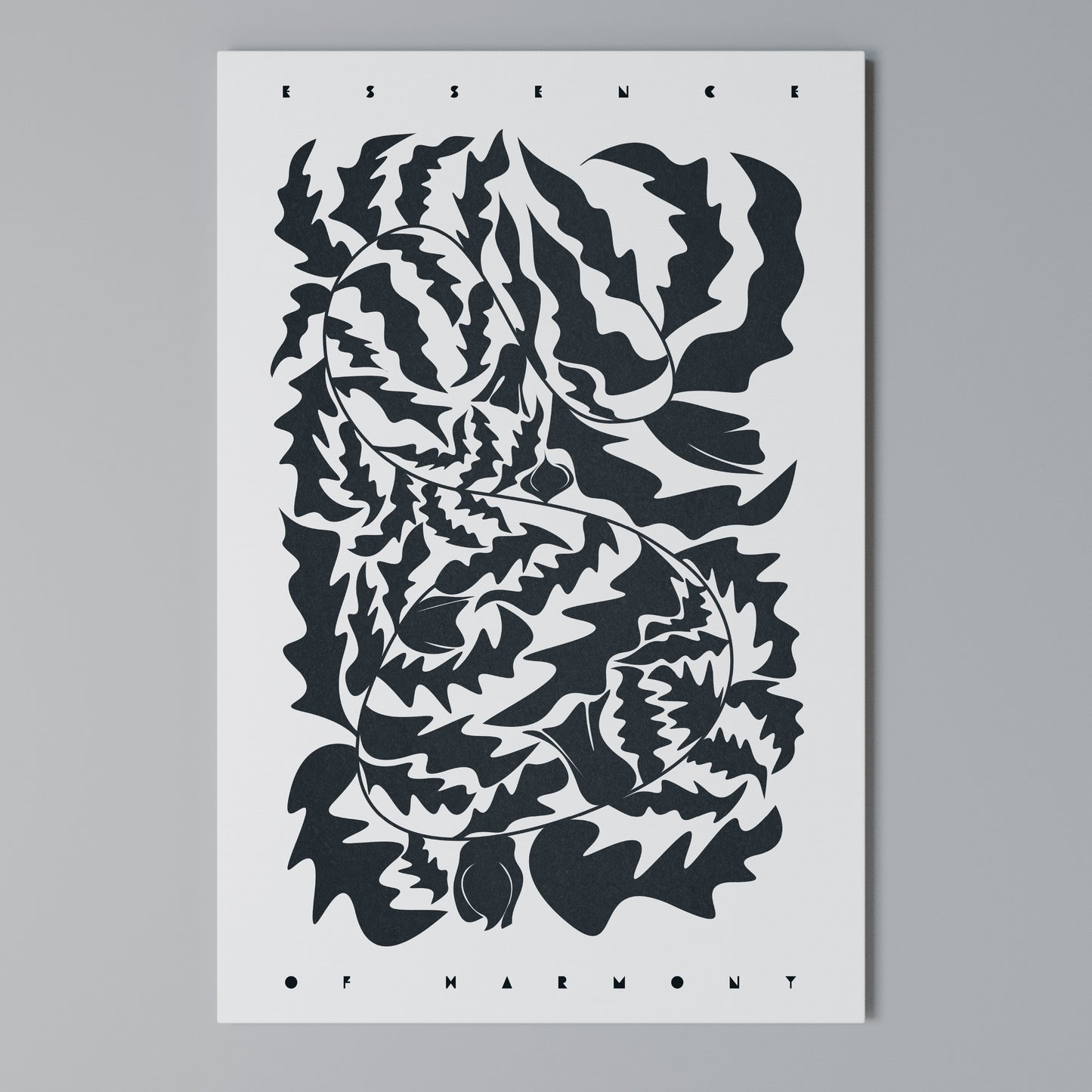 ETHEREAL ORNAMENT Stampa su Tela Verticale