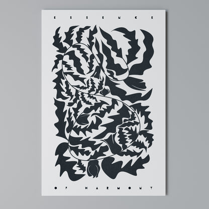 ETHEREAL ORNAMENT Stampa su Tela Verticale