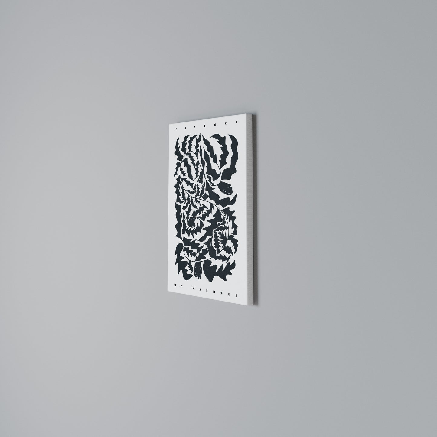 ETHEREAL ORNAMENT Stampa su Tela Verticale
