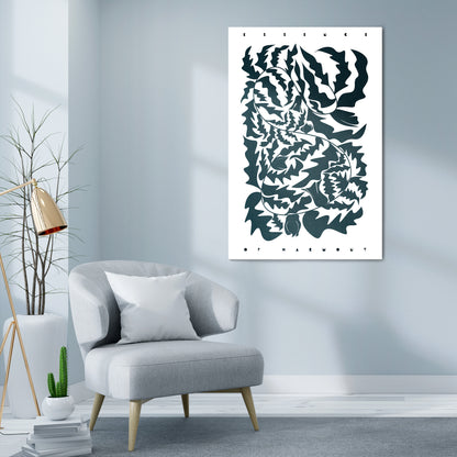 ETHEREAL ORNAMENT Stampa su tela verticale