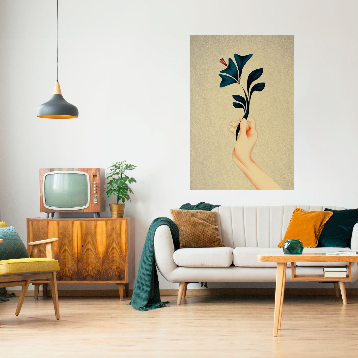 Prendilo o lascialo Poster verticale stacca e attacca