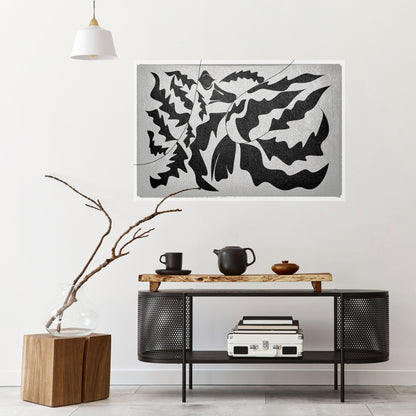 SHARP SHADOWS Poster orizzontale staccabile e attaccabile