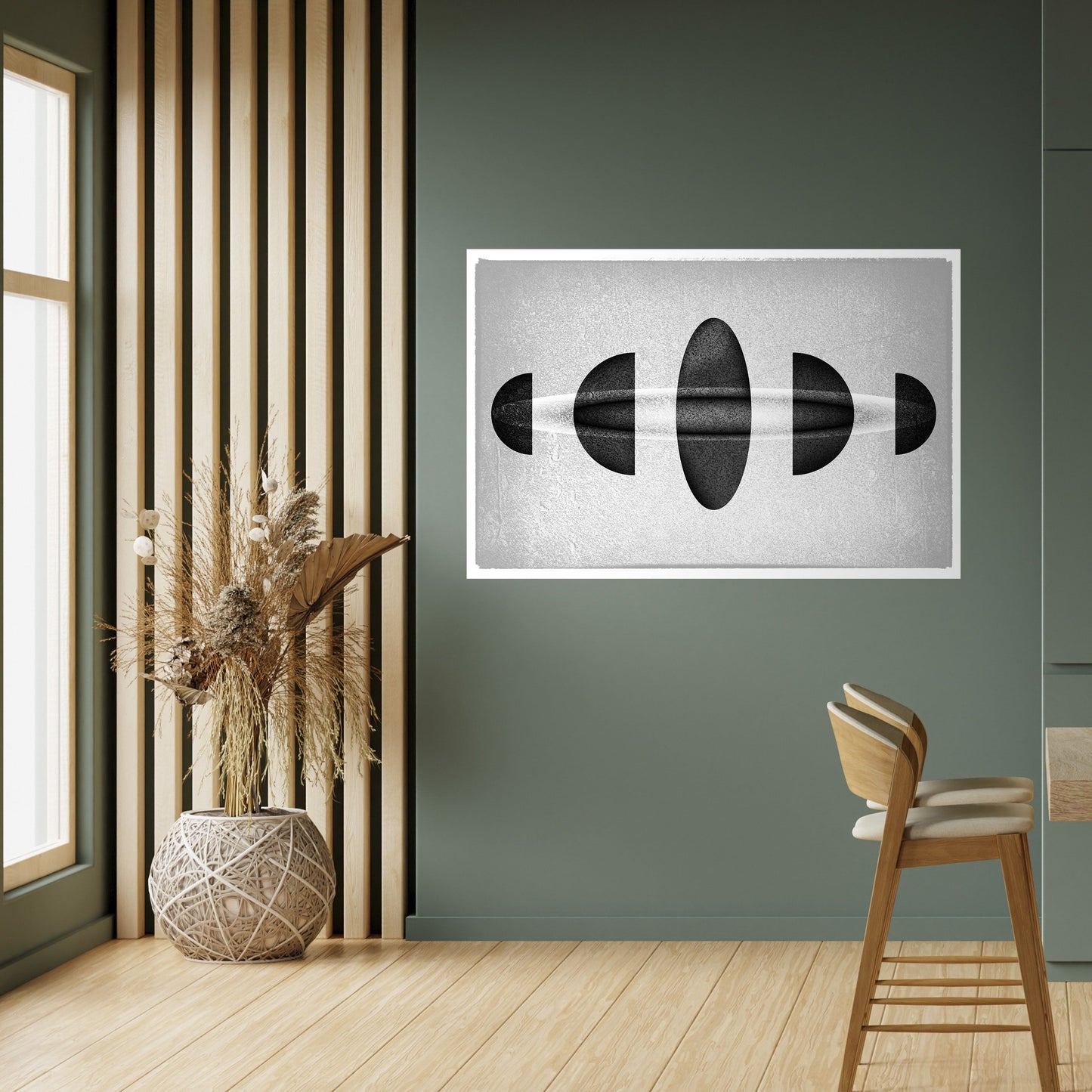 Poster orizzontale staccabile e attaccabile OBSIDIAN ODYSSEY