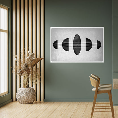 Poster orizzontale staccabile e attaccabile OBSIDIAN ODYSSEY