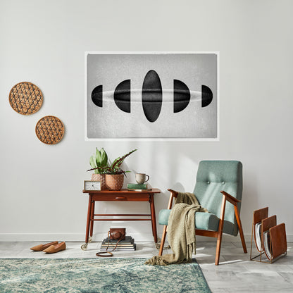 Poster orizzontale staccabile e attaccabile OBSIDIAN ODYSSEY