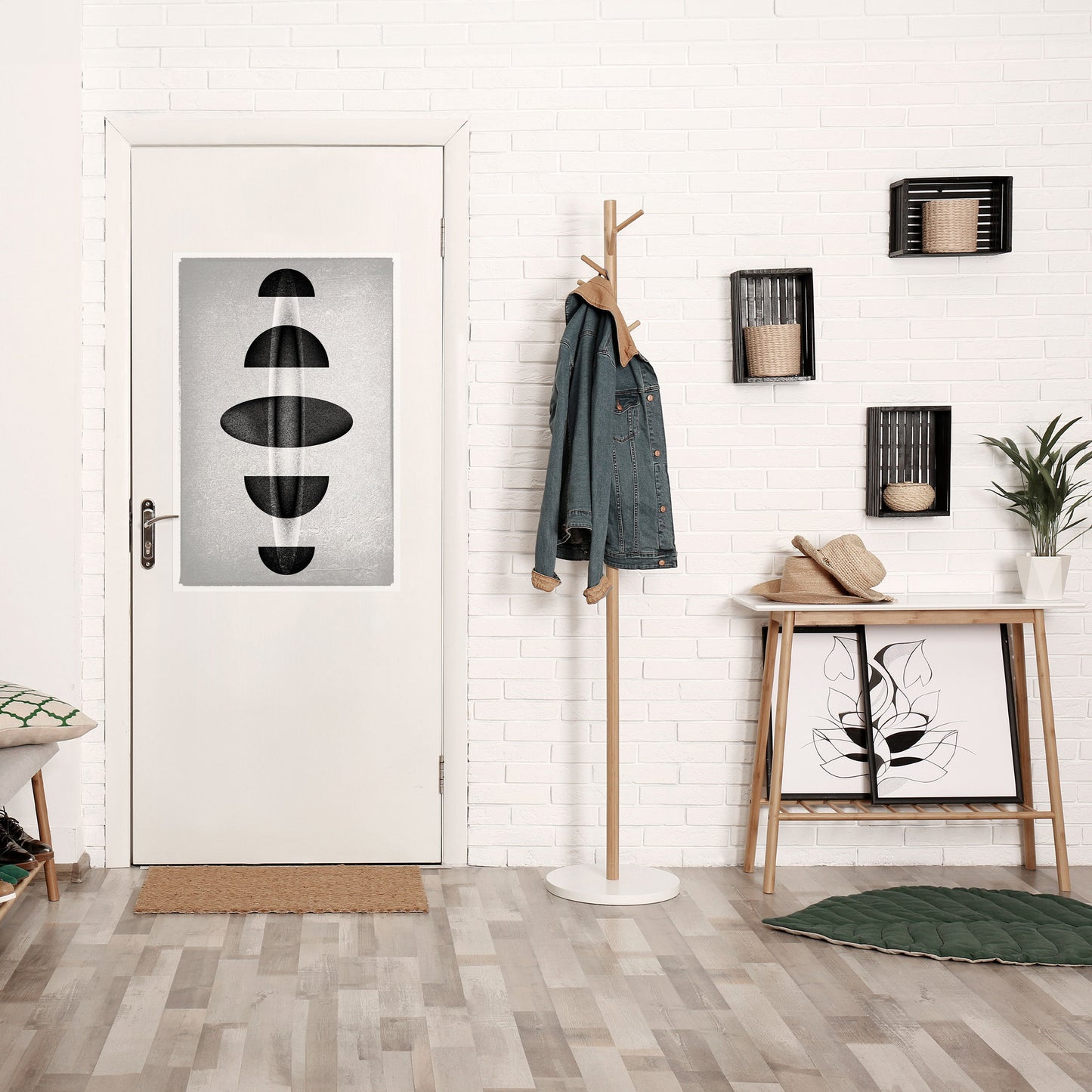 Poster verticale OBSIDIAN ODYSSEY stacca e attacca