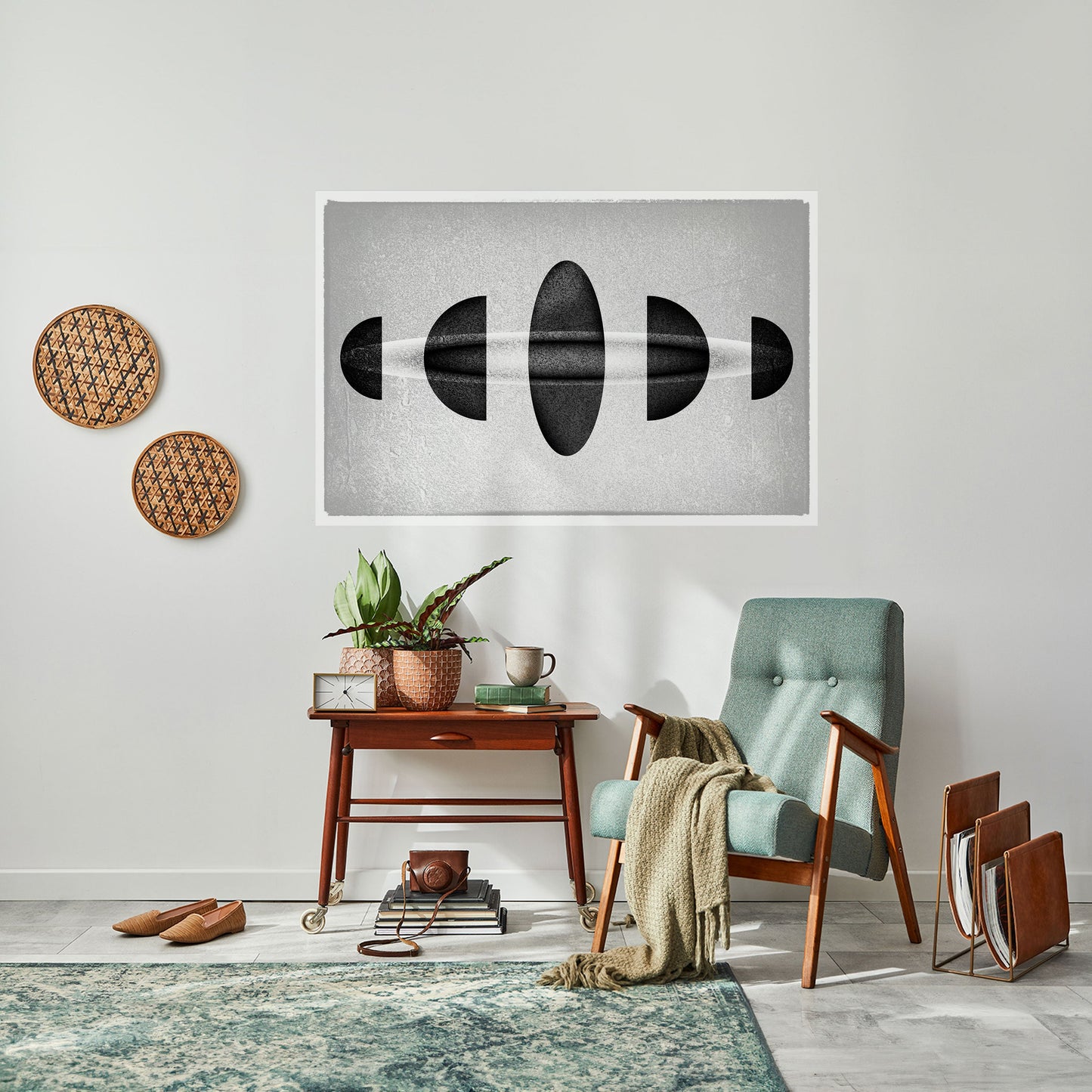 Poster orizzontale staccabile e attaccabile OBSIDIAN ODYSSEY