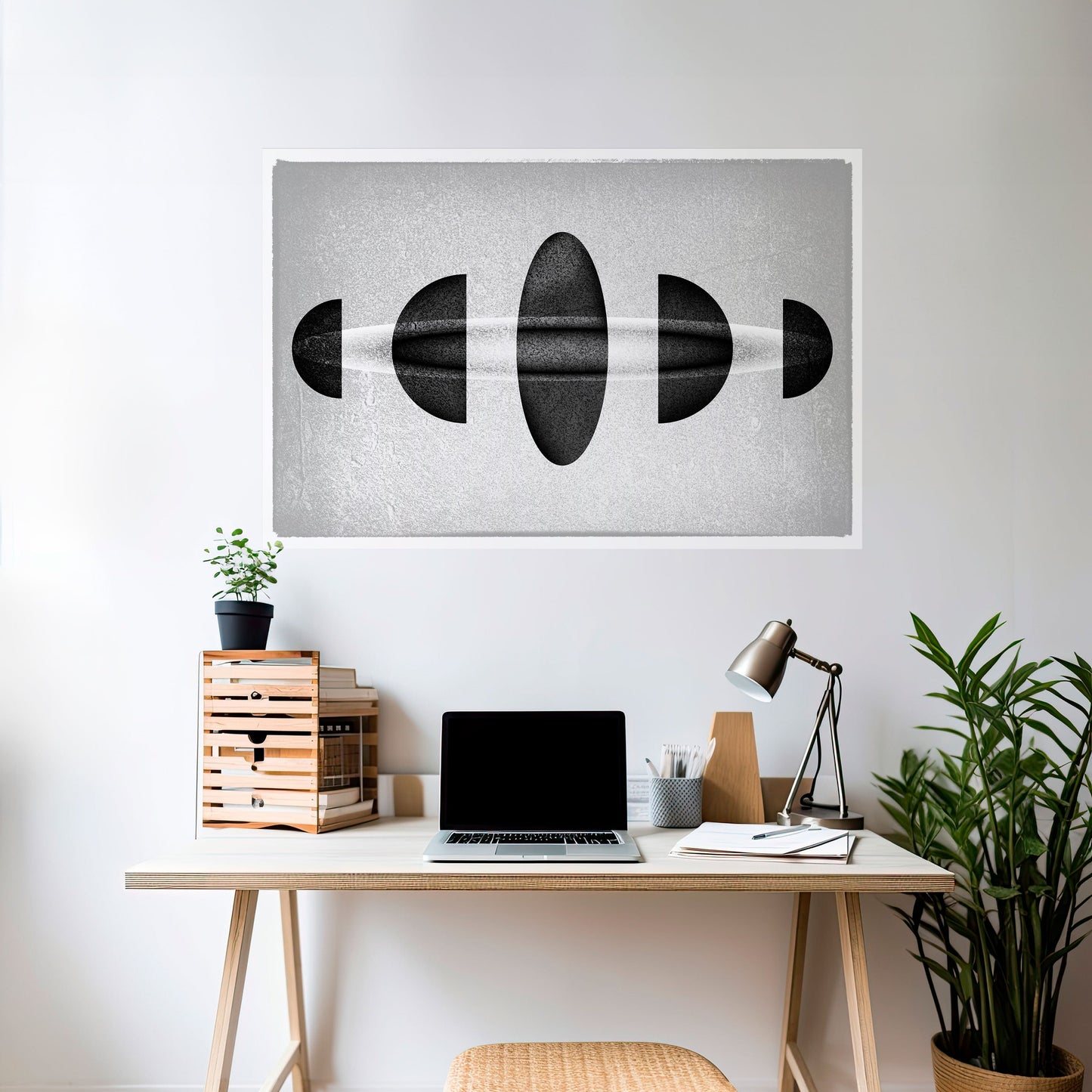 Poster orizzontale staccabile e attaccabile OBSIDIAN ODYSSEY