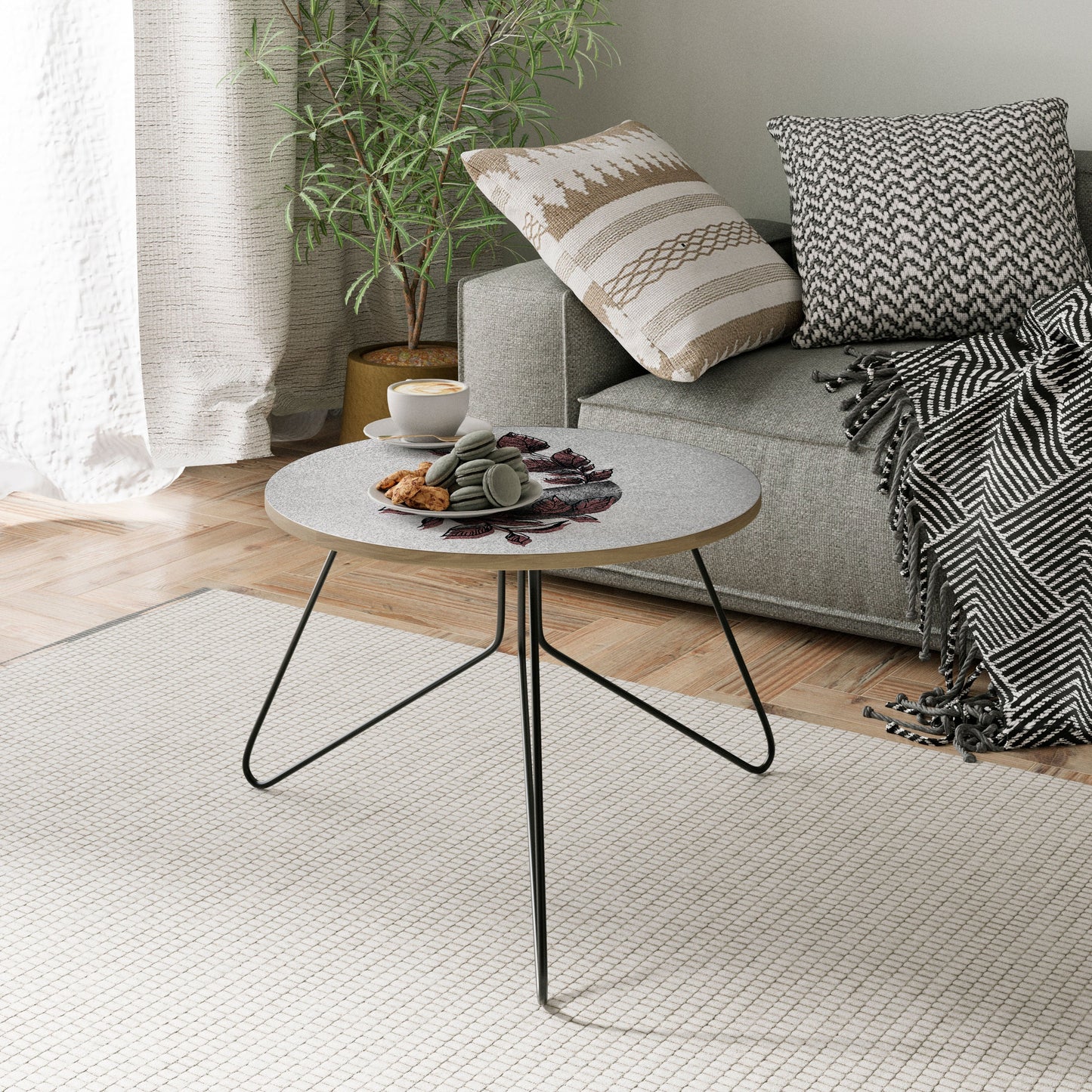 Tavolino da caffè piccolo GRAPHIC WONDER