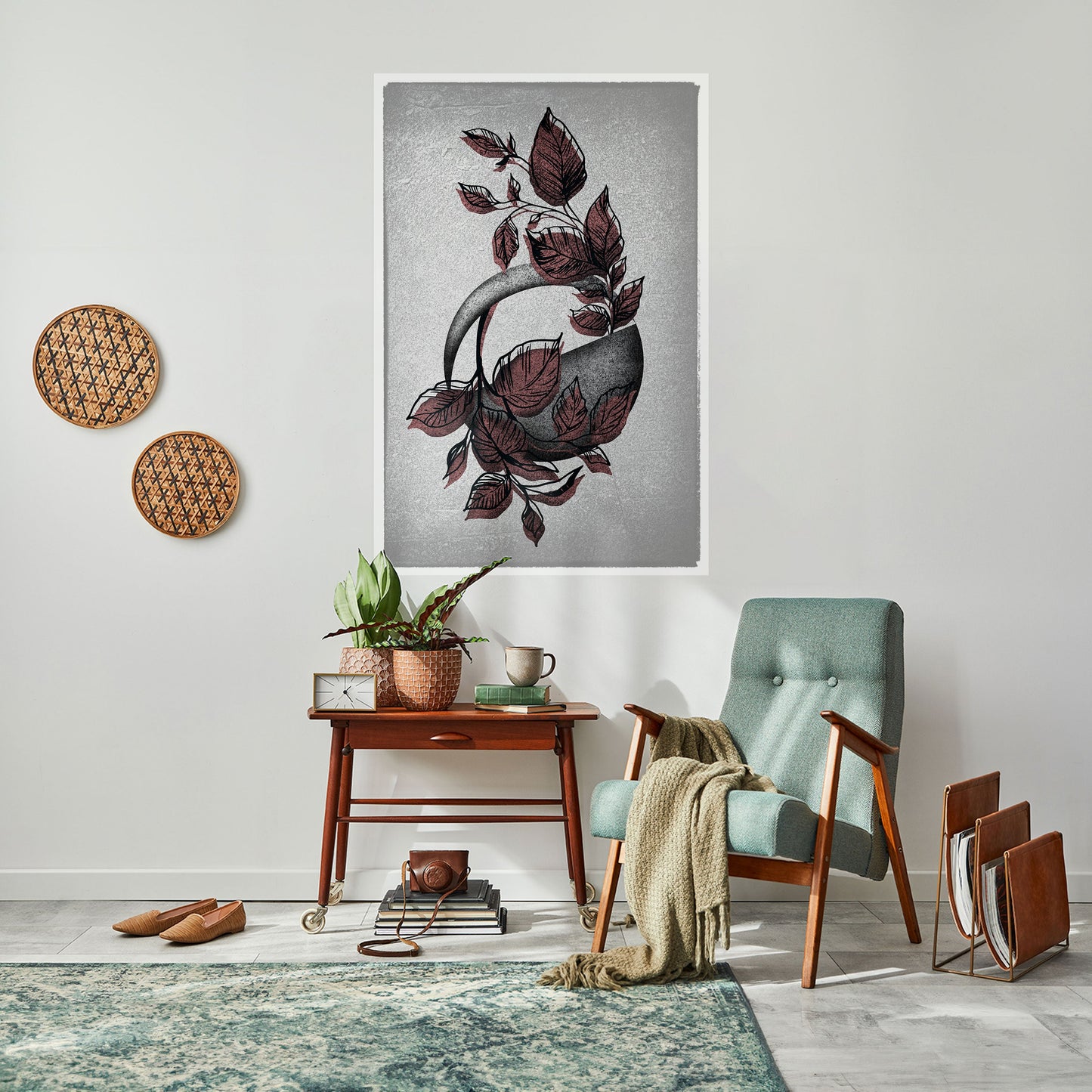GRAPHIC WONDER Poster verticale staccabile e attaccabile