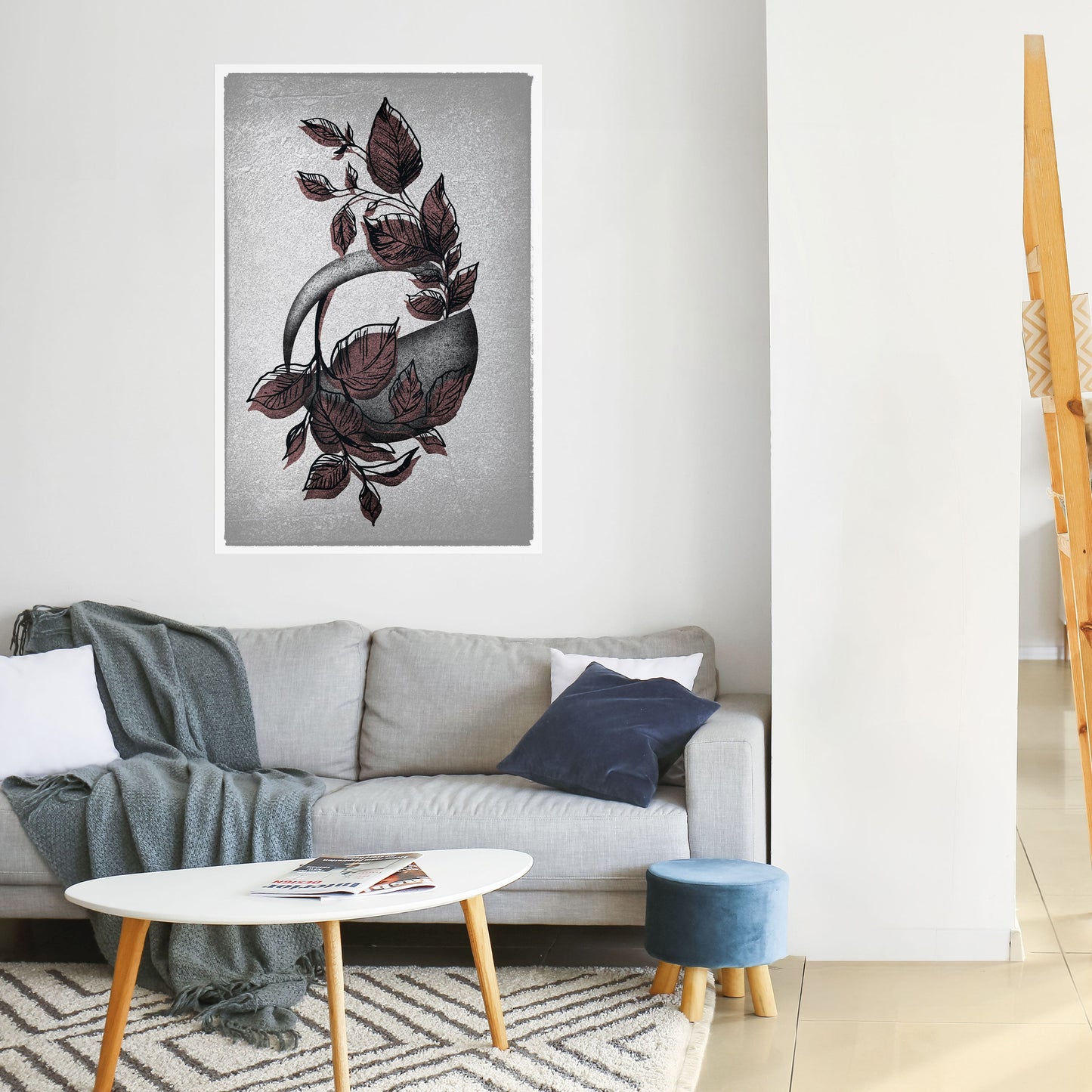 GRAPHIC WONDER Poster verticale staccabile e attaccabile