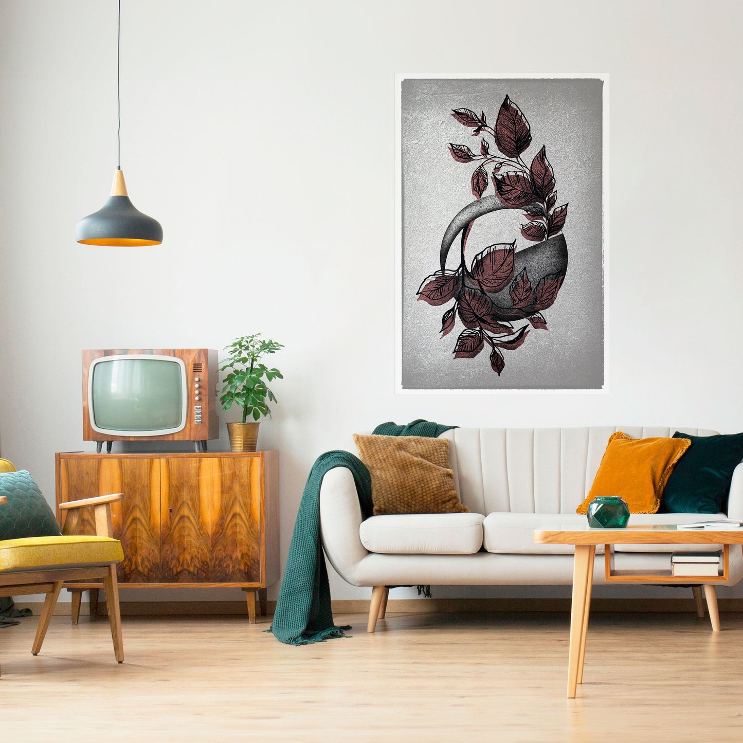 GRAPHIC WONDER Poster verticale staccabile e attaccabile