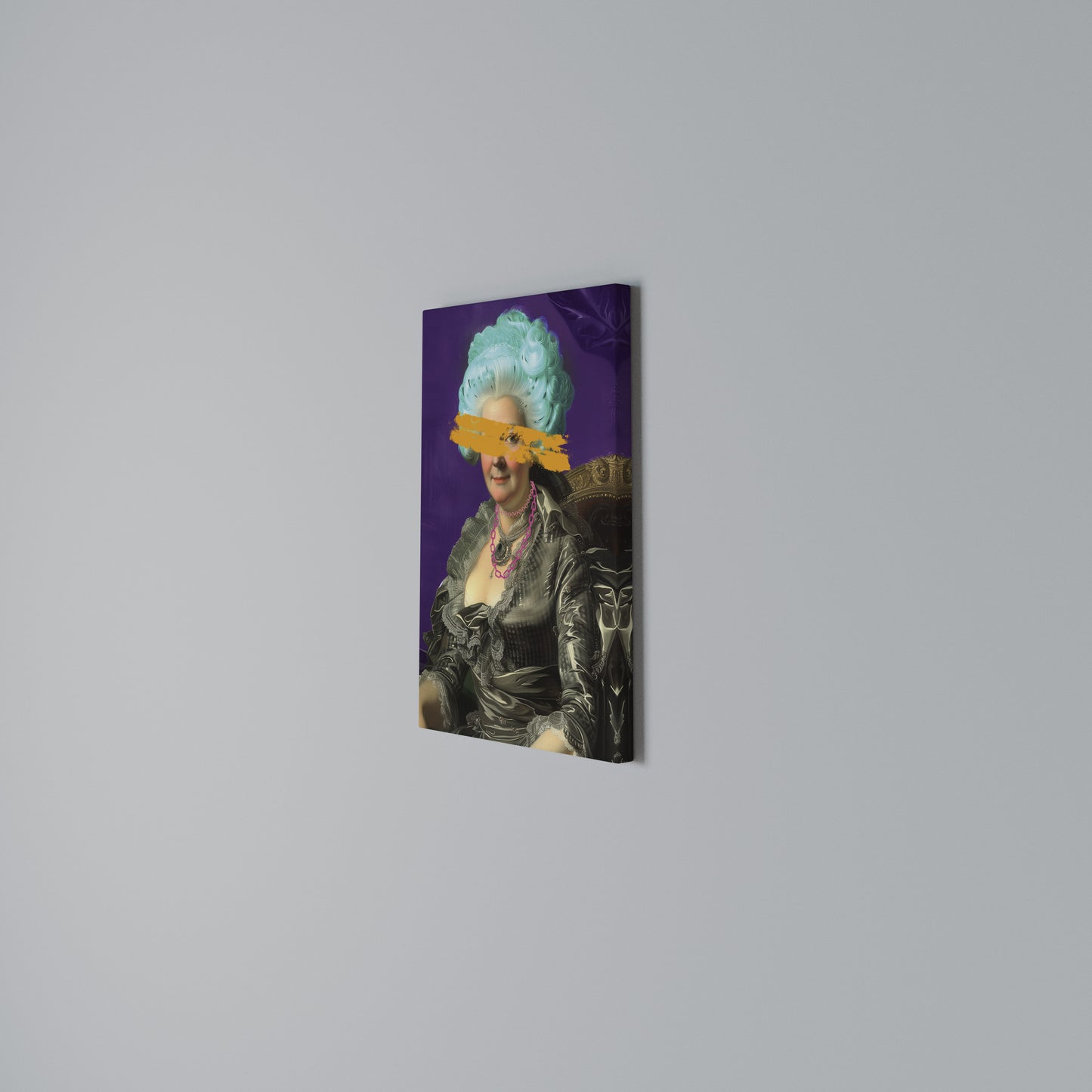 BAROQUE CHIC Vertical Canvas Print