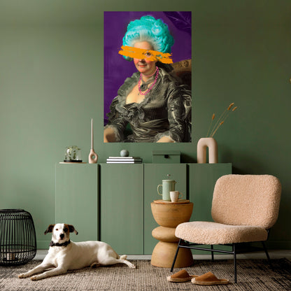 Poster verticale staccabile e attaccabile BAROQUE CHIC