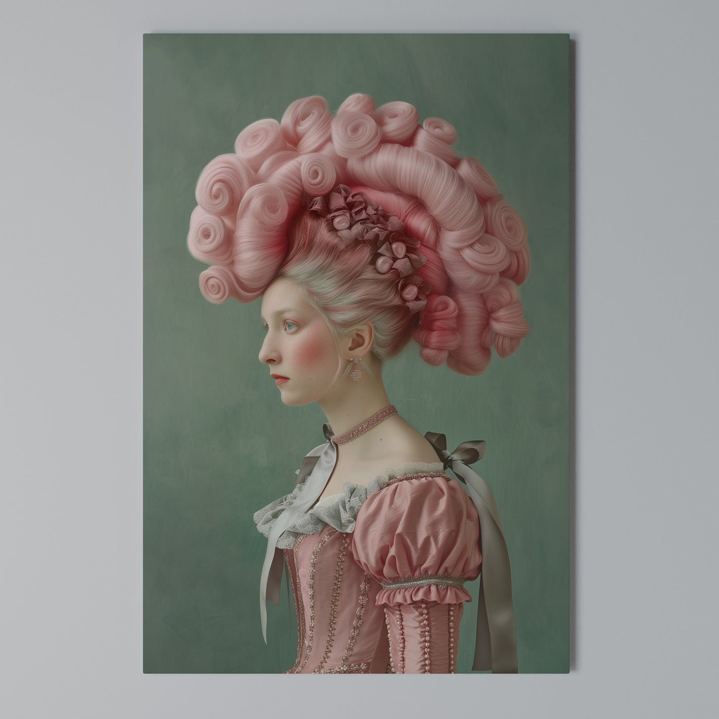 BAROQUE FUSION Stampa su Tela Verticale