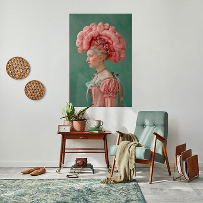 Poster verticale staccabile e attaccabile BAROQUE FUSION