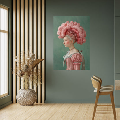 Poster verticale staccabile e attaccabile BAROQUE FUSION