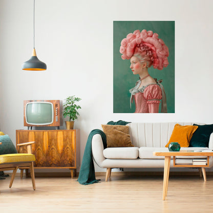 Poster verticale staccabile e attaccabile BAROQUE FUSION