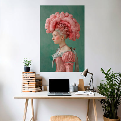 Poster verticale staccabile e attaccabile BAROQUE FUSION