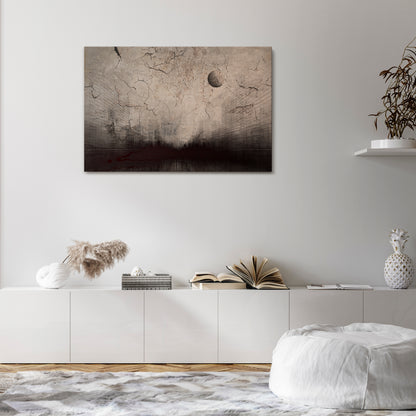 MOONBEAM THOUGHTS Stampa su tela orizzontale