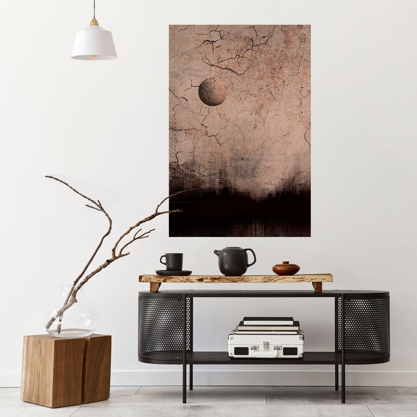 Poster verticale staccabile e attaccabile MOONBEAM THOUGHTS