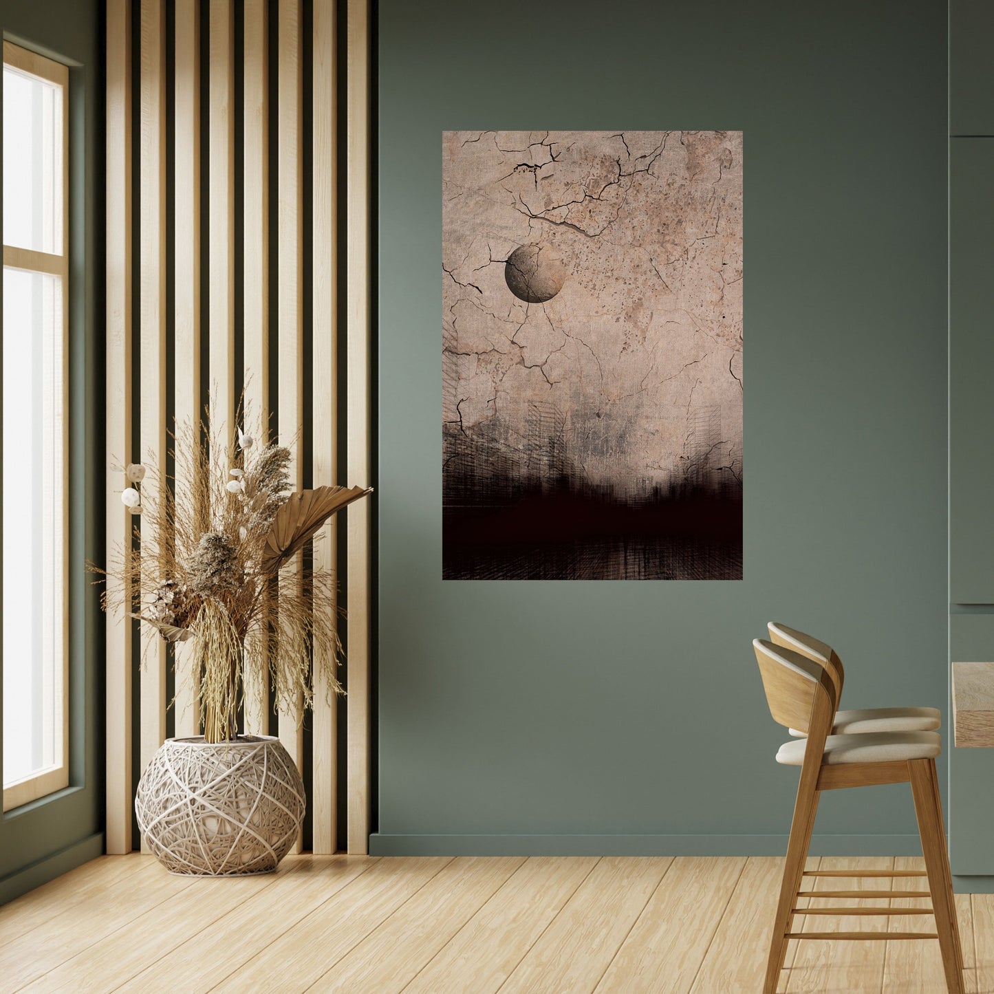 Poster verticale staccabile e attaccabile MOONBEAM THOUGHTS