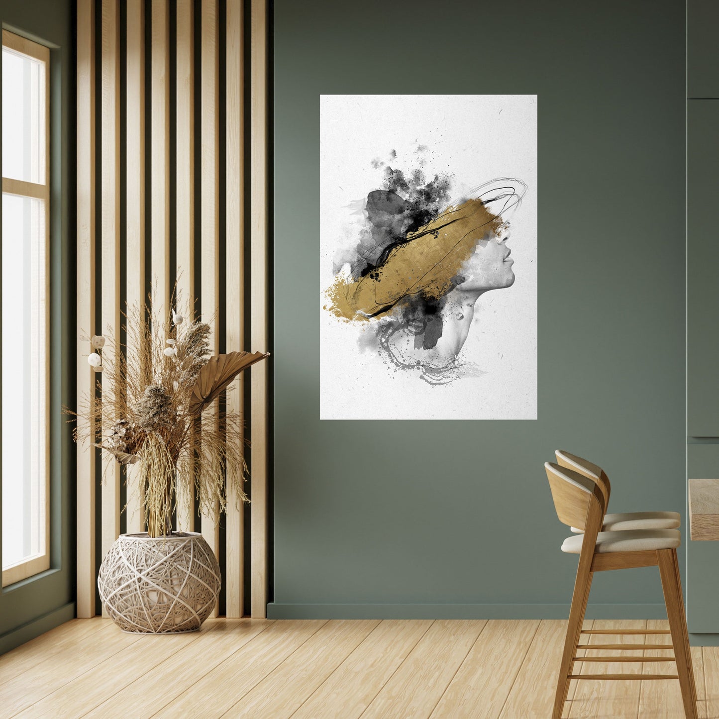 Poster verticale staccabile e attaccabile GILDED BLINDNESS
