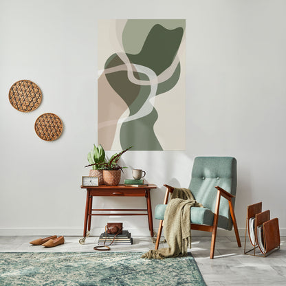Poster verticale staccabile e attaccabile ART OF GREEN