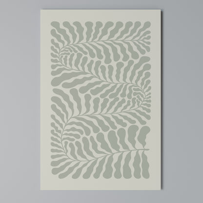 VERDURE LABIRYNTH Stampa su Tela Verticale