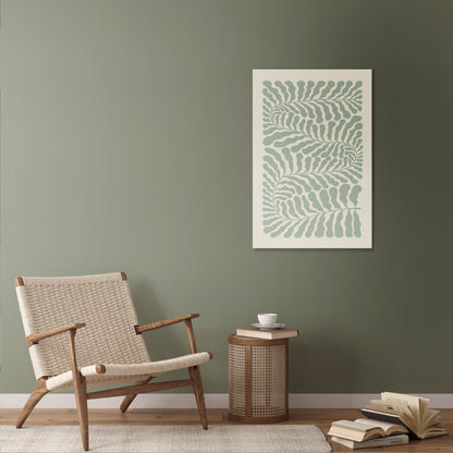 VERDURE LABIRYNTH Vertical Canvas Print