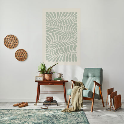 Poster verticale staccabile e attaccabile VERDURE LABIRYNTH