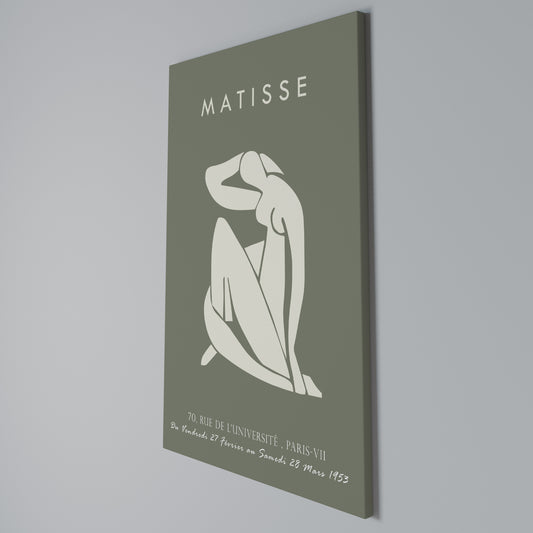 MATISSE NUDES Vertical Canvas Print