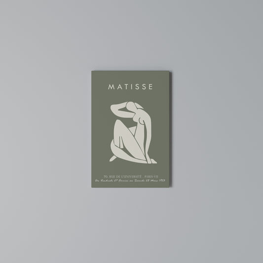 MATISSE NUDES Stampa su Tela Verticale