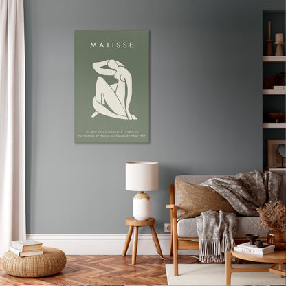 MATISSE NUDES Vertical Canvas Print