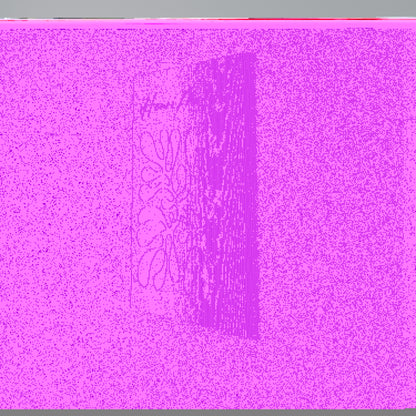 SHAPE OF MATISSE Stampa su Tela Verticale