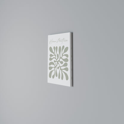 SHAPE OF MATISSE Stampa su Tela Verticale